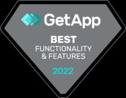 GetApp Best Functionality & Features 2022